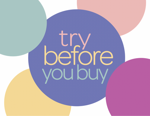 TRY BEFORE YOU BUY